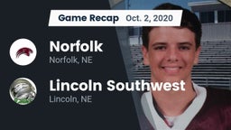 Recap: Norfolk  vs. Lincoln Southwest  2020