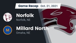 Recap: Norfolk  vs. Millard North   2021