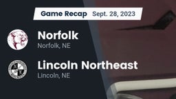 Recap: Norfolk  vs. Lincoln Northeast  2023