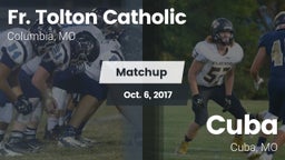 Matchup: Fr. Tolton Catholic vs. Cuba  2017