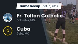 Recap: Fr. Tolton Catholic  vs. Cuba  2017