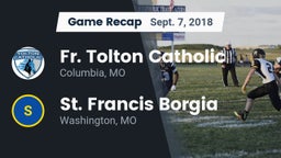 Recap: Fr. Tolton Catholic  vs. St. Francis Borgia  2018