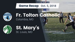 Recap: Fr. Tolton Catholic  vs. St. Mary's  2018