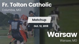 Matchup: Fr. Tolton Catholic vs. Warsaw  2018