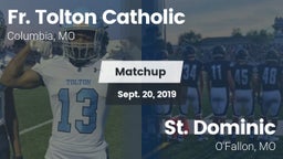 Matchup: Fr. Tolton Catholic vs. St. Dominic  2019