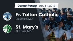 Recap: Fr. Tolton Catholic  vs. St. Mary's  2019