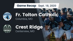 Recap: Fr. Tolton Catholic  vs. Crest Ridge  2020