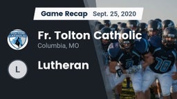 Recap: Fr. Tolton Catholic  vs. Lutheran  2020
