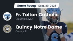 Recap: Fr. Tolton Catholic  vs. Quincy Notre Dame 2023