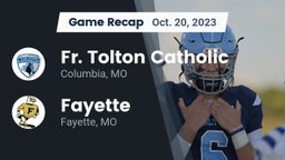 Recap: Fr. Tolton Catholic  vs. Fayette  2023
