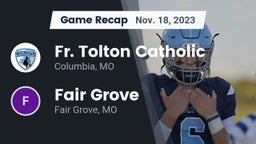 Recap: Fr. Tolton Catholic  vs. Fair Grove  2023
