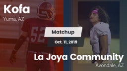 Matchup: Kofa  vs. La Joya Community  2019
