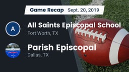 Recap: All Saints Episcopal School vs. Parish Episcopal  2019