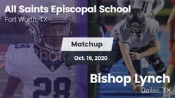 Matchup: All Saints vs. Bishop Lynch  2020