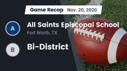 Recap: All Saints Episcopal School vs. Bi-District 2020
