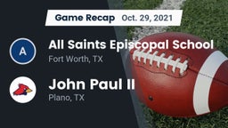 Recap: All Saints Episcopal School vs. John Paul II  2021