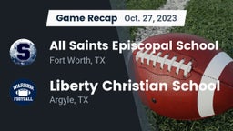 Recap: All Saints Episcopal School vs. Liberty Christian School  2023
