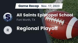 Recap: All Saints Episcopal School vs. Regional Playoff 2023