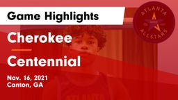 Cherokee  vs Centennial  Game Highlights - Nov. 16, 2021