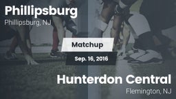 Matchup: Phillipsburg vs. Hunterdon Central  2016