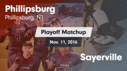 Matchup: Phillipsburg vs. Sayerville 2016