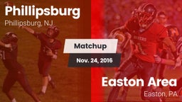Matchup: Phillipsburg vs. Easton Area  2016