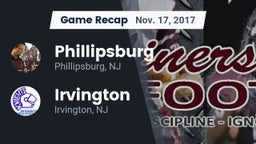 Recap: Phillipsburg  vs. Irvington  2017