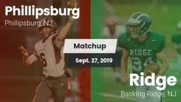 Matchup: Phillipsburg vs. Ridge  2019