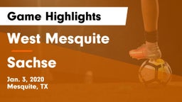 West Mesquite  vs Sachse  Game Highlights - Jan. 3, 2020