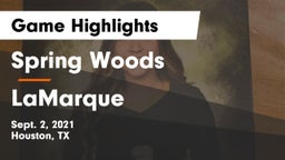 Spring Woods  vs LaMarque Game Highlights - Sept. 2, 2021