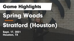 Spring Woods  vs Stratford  (Houston) Game Highlights - Sept. 17, 2021