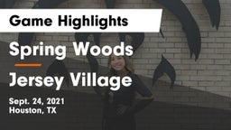 Spring Woods  vs Jersey Village Game Highlights - Sept. 24, 2021