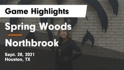 Spring Woods  vs Northbrook  Game Highlights - Sept. 28, 2021