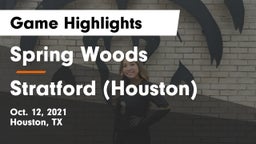 Spring Woods  vs Stratford  (Houston) Game Highlights - Oct. 12, 2021