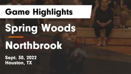 Spring Woods  vs Northbrook  Game Highlights - Sept. 30, 2022