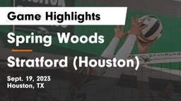 Spring Woods  vs Stratford  (Houston) Game Highlights - Sept. 19, 2023