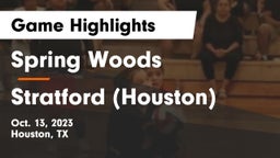 Spring Woods  vs Stratford  (Houston) Game Highlights - Oct. 13, 2023
