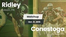 Matchup: Ridley  vs. Conestoga  2016