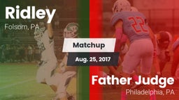 Matchup: Ridley  vs. Father Judge  2017