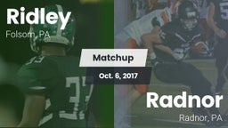 Matchup: Ridley  vs. Radnor  2017