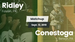Matchup: Ridley  vs. Conestoga  2019