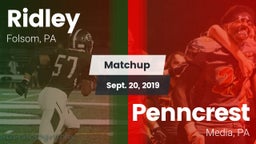Matchup: Ridley  vs. Penncrest  2019