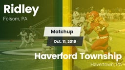 Matchup: Ridley  vs. Haverford Township  2019