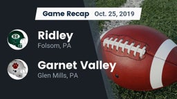 Recap: Ridley  vs. Garnet Valley  2019