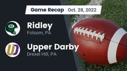 Recap: Ridley  vs. Upper Darby  2022