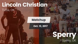 Matchup: Lincoln Christian vs. Sperry  2017