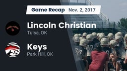 Recap: Lincoln Christian  vs. Keys  2017