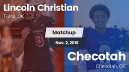 Matchup: Lincoln Christian vs. Checotah  2018