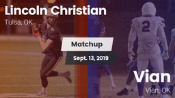 Matchup: Lincoln Christian vs. Vian  2019