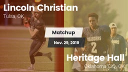 Matchup: Lincoln Christian vs. Heritage Hall  2019